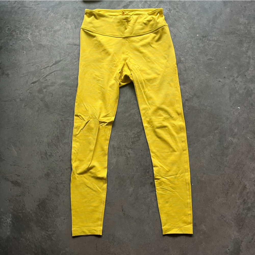Outdoor Voices TechSweat Leggings Yellow Size Small